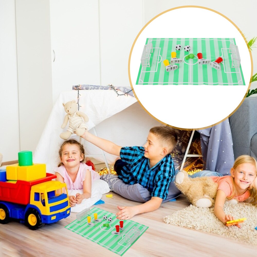 1 Set Tafelblad Voetbal Game Indoor Sport Kids: As Shown 1