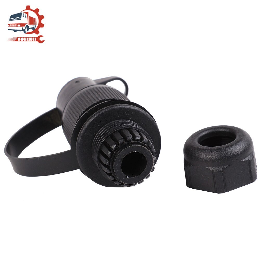 AOHEWEI 3Pin Trailer Plug Towing Socket Connector 12V Screw End 3 Way Male Female Truck Part for Electrical Caravan Vehicle: Trailer Plug 1