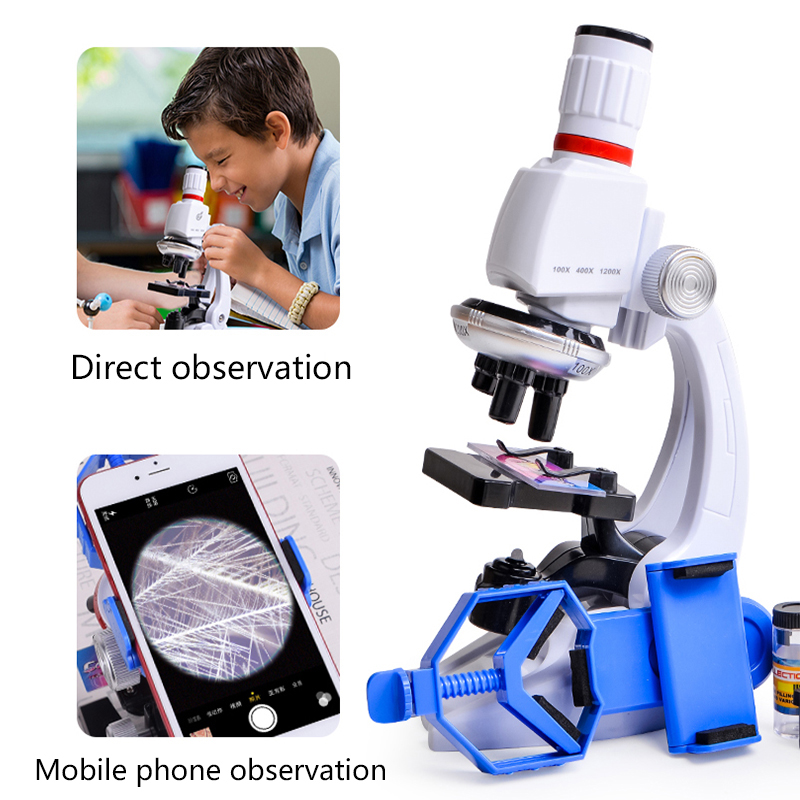 1200X Children Toy Biological Microscope Set Monoc... – Grandado