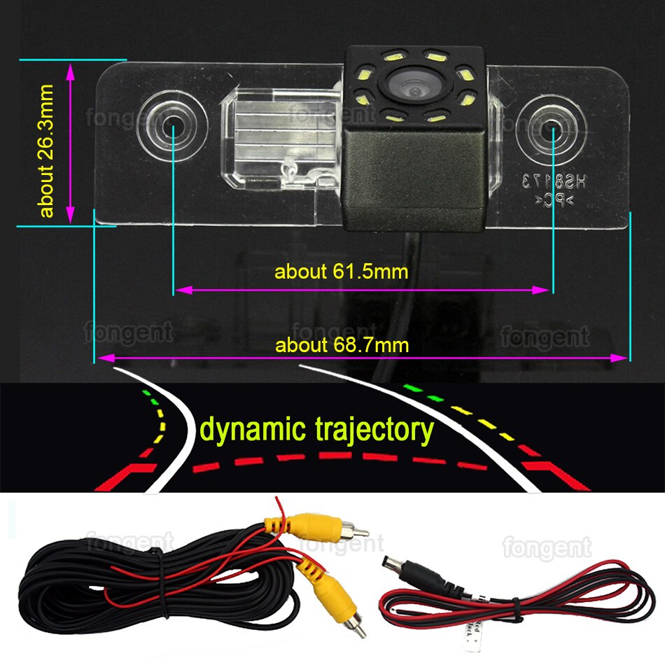 Rear View Backup Omkeren Parking Camera Voor Ford Fiesta St Klassieke Ikon 2002 2003 2004 2005 2006 2007 Auto accessoires