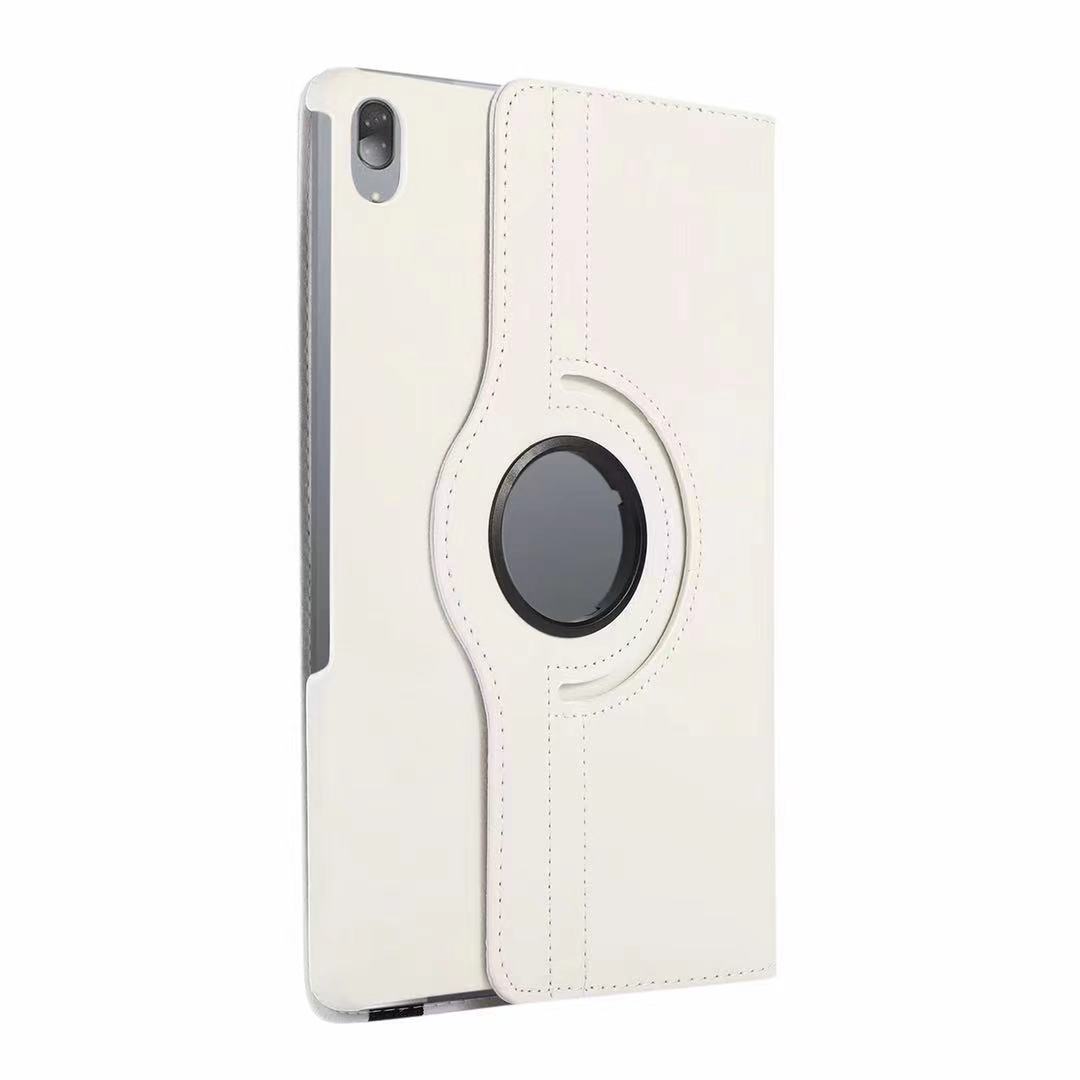 Case Voor Lenovo Tab P11 TB-J606F 360 Roterende Magnetische Tablet Stand Cover Voor Lenovo Tab P11 Pro TB-J706F 11.5 Inch smart Funda: WHITE / Tab P11 TB-J606