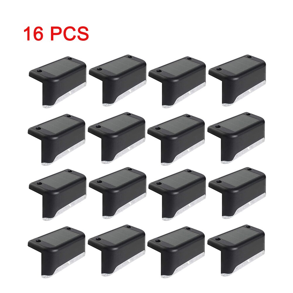 Solar Verlichting Solar Stap Lichten Buiten Waterdichte Led Zonne-energie Tuin Licht Lamp Decoratie Voor Patio Stair Tuin Yard Fence