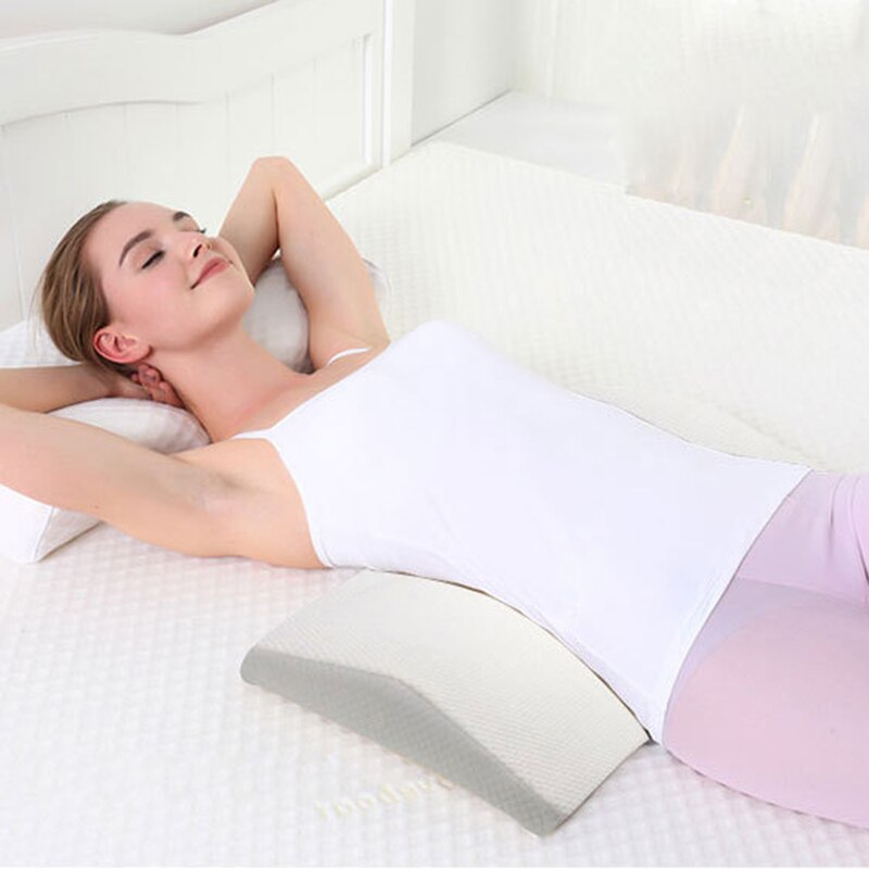 Driehoek Taille Kussen Zwangere Zwangerschap Slaap Bed Traagschuim Taille Rugsteun Kussen Volwassen Lumbale Beschermende Pad