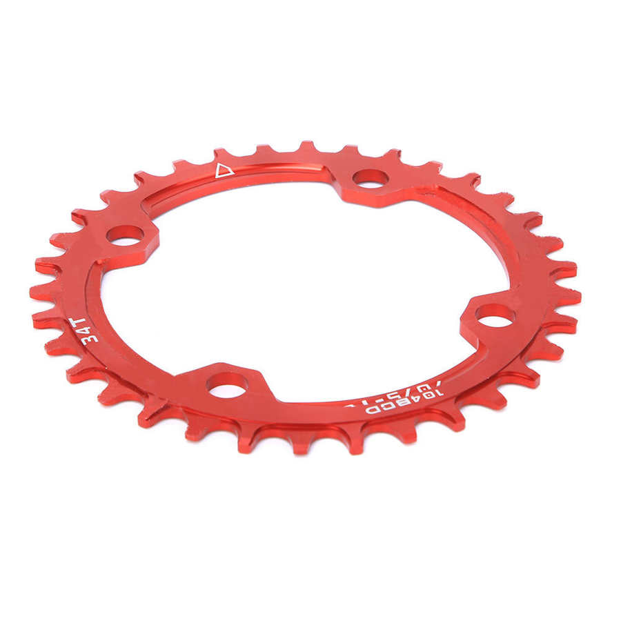 Fietskettingblad fiets smal en breed kettingblad 104 bcd enkele ketting in ronde vorm 32t 34t 36t