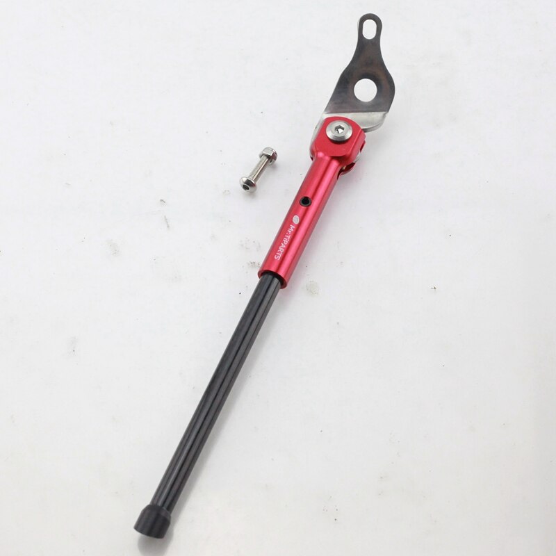 Béquille de vélo pliable 16 pouces, 2 modèles, 349, pour Brompton, en fibre de carbone: red-A