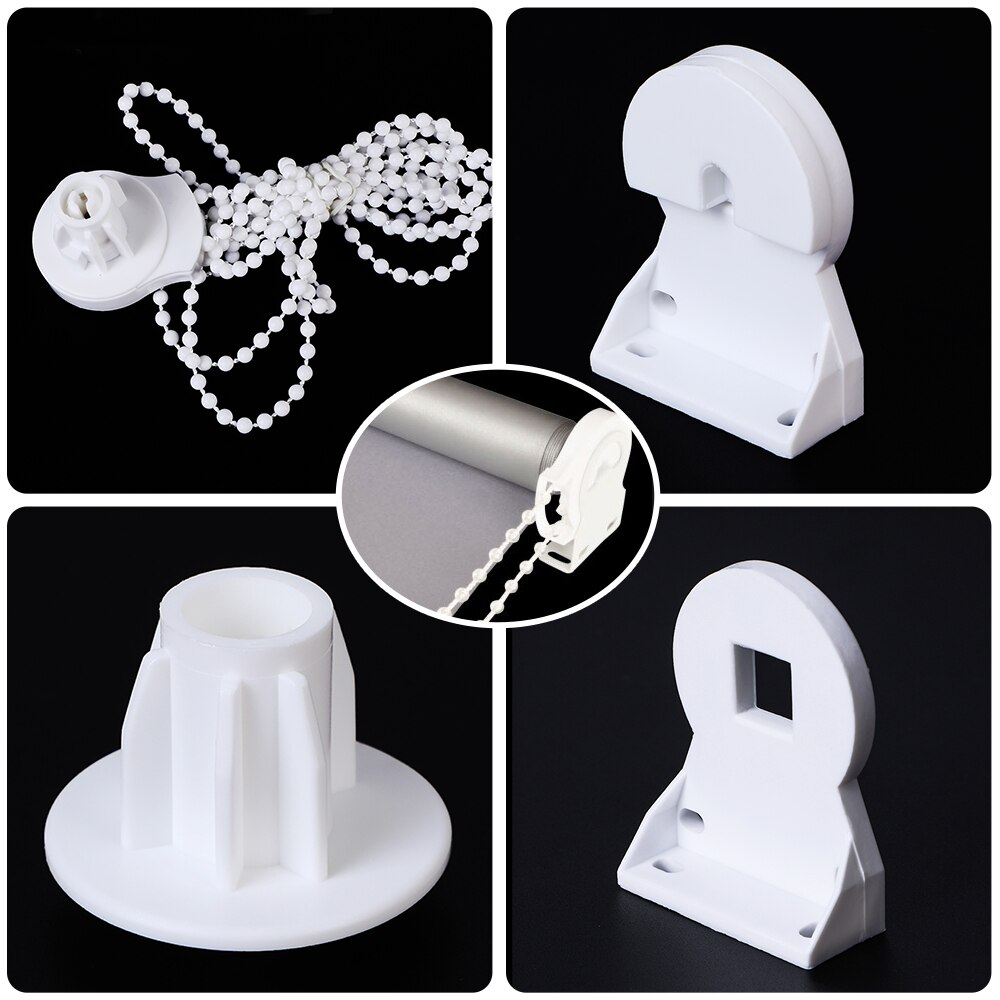 Bracket Bead Chain Curtain Accessories Window Treatments Hardware Roller Blind Shade Kit Cluth Control Ends 25mm Home Decor