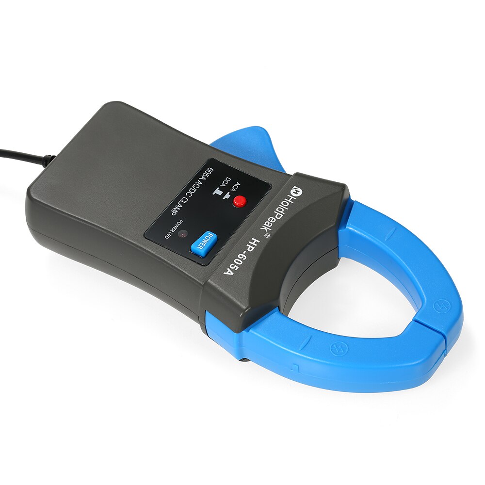 Stroomtang Ampèremeter HoldPeak 6A/40A DC/AC Stroomtang Adapter tester Clamp-On Adapter Meter met test Probes