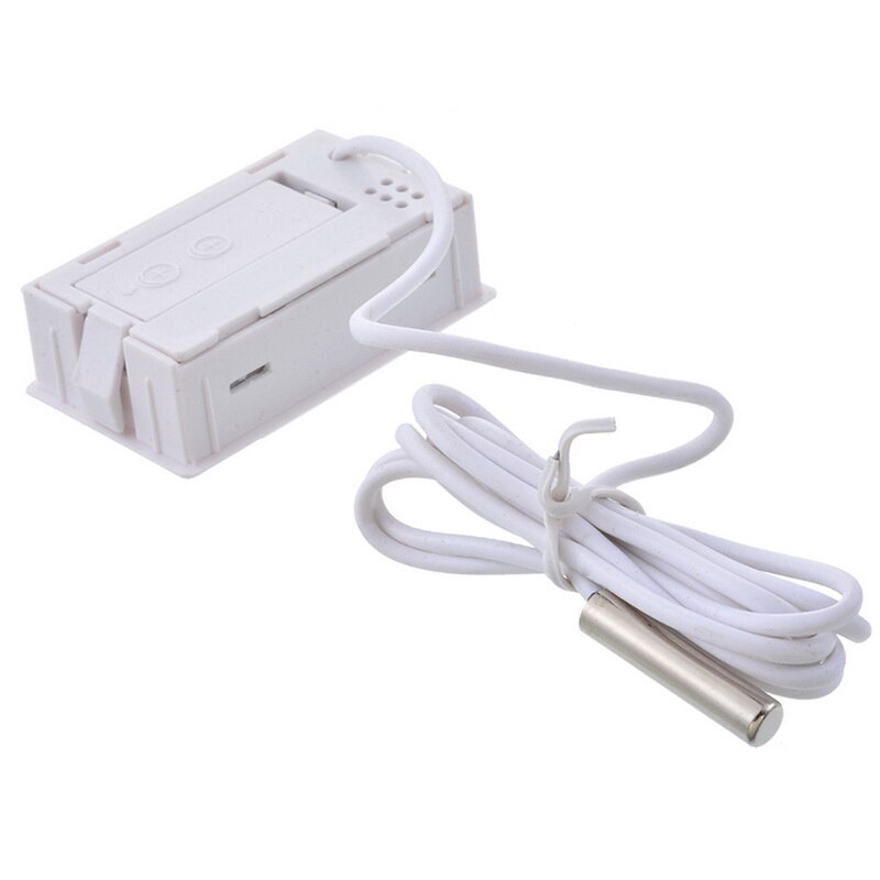 Digital Thermometer Mini LCD Display Meter Fridges Freezers Coolers Aquarium Chillers 1/2/3/5m Length Probe Instrument