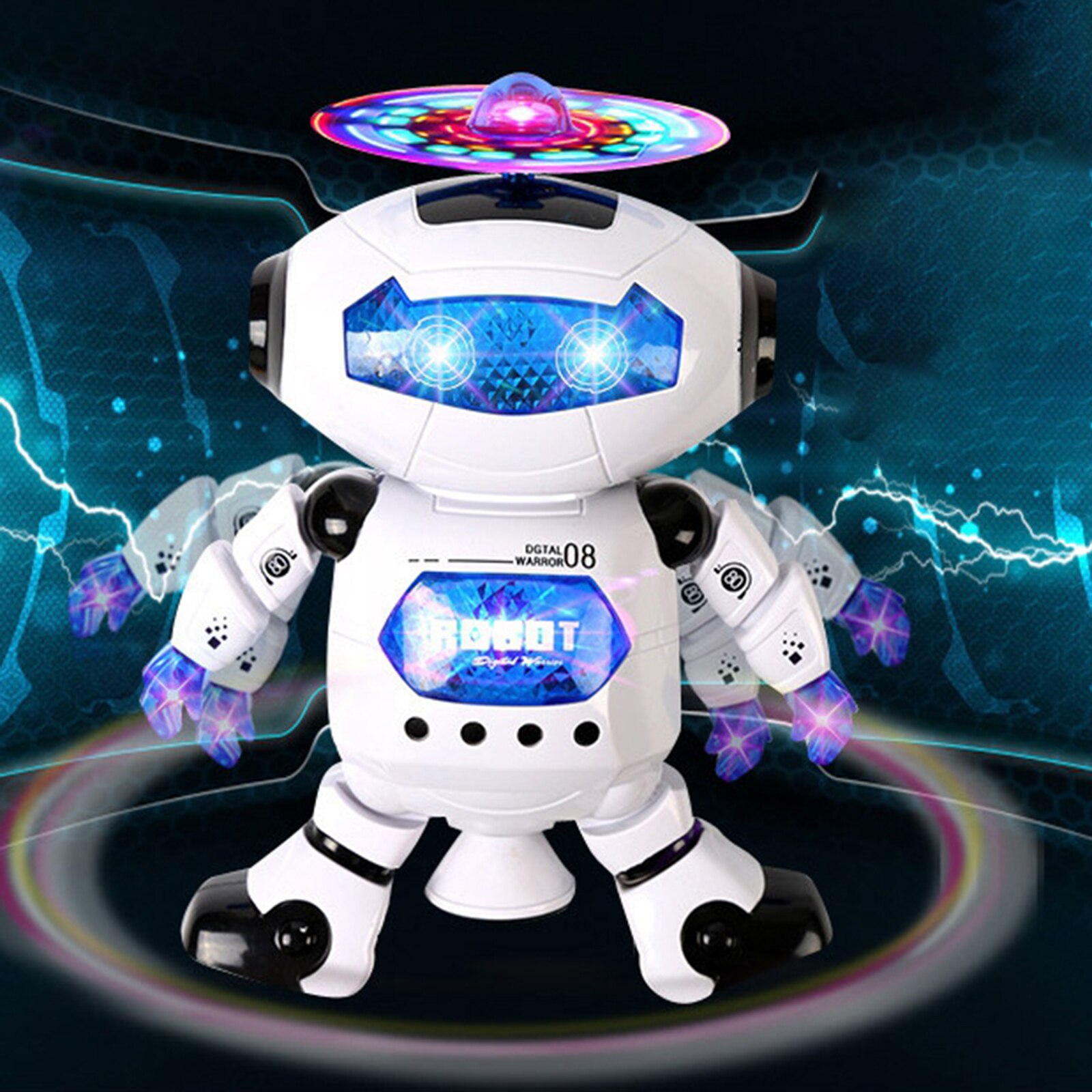 Robot Toys Sing Dance Robot for Boys Kids Toddler Robot 3-6 Year Old Age Xmas Birthday