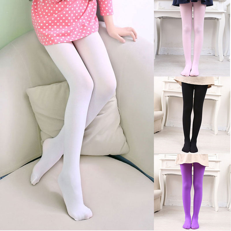 Baby Velvet Tights for Girls Kids Pantyhose Party Wedding Performance Ballet Dance Hosiery Style Cute Pantyhose Kids tights Knee