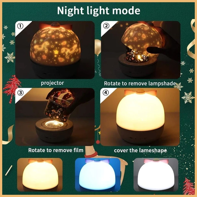 Romantische 360 Rotatie Sterrenhemel Projector Led Sterrenhemel Projector Lamp Ster Licht Voor Vriendin Kinderen