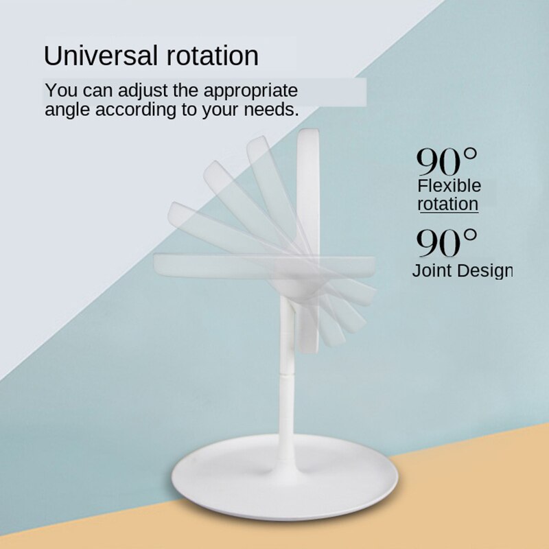 Led Makeup Mirror Standing Mirror Touch Screen Vanity Mirror Backlit Adjustable Desk Cosmetic Mirrors Dressing Table Mirror