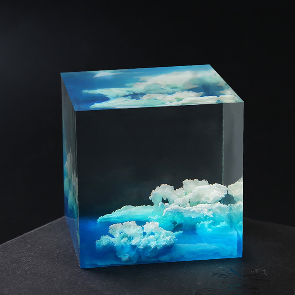 DIY handmade white cloud filler mud clay crystal Epoxy jewelry accessories imitation cloud making mud