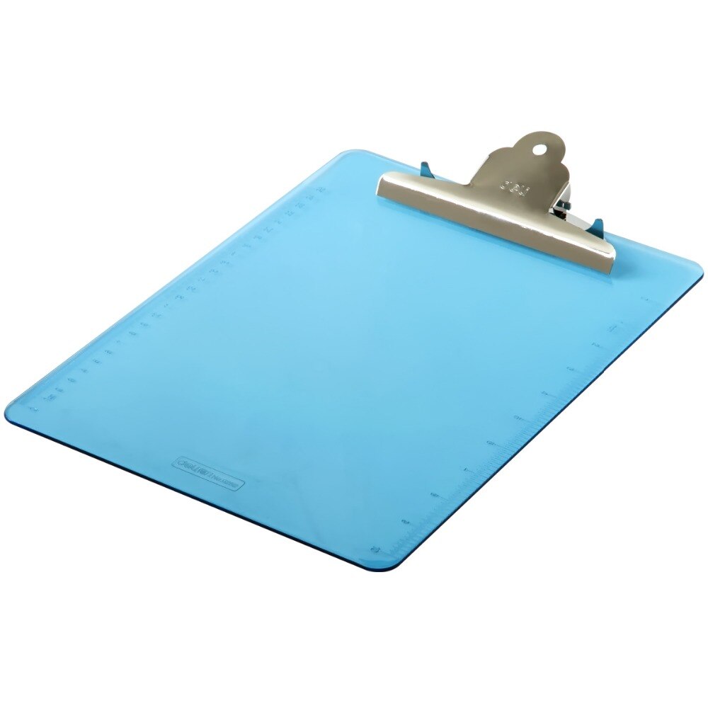 1 Pc/Lot presse-papiers A4 en plastique translucide pour papeterie scolaire et fournitures de bureau