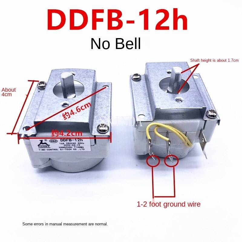 Electric Pressure Cooker Timer Oven Rice Cooker Timer With Bell Mechanical DKJ-Y 30/60/90 Minutes: 12h