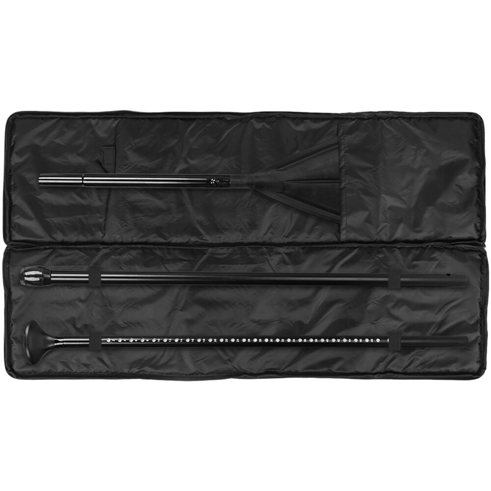 Portable 3-Piece Adjustable Paddles Kayak Boat Stand Up Paddle Aluminum Surfing Board Paddle 3 Section Boat Oar: Paddle and bag