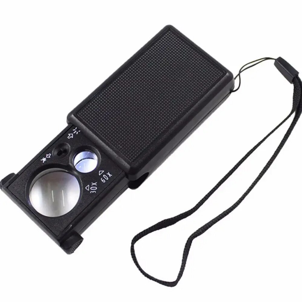 30x Juweliersloep, Professionele Juweliersloep Vergrootglas met Optische Lens, Draagbaar Juweliersvergrootglas voor Edelstenen, Sieraden, Postzegels, Munten, enz