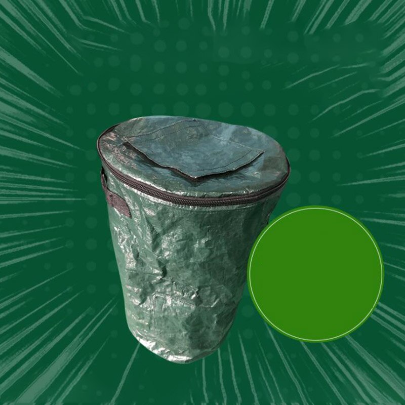Haveblad indsamle affaldsværktøj kompostpose pe plastikpose planter grøntsagsplantepotte havearbejde container opbevaringspose