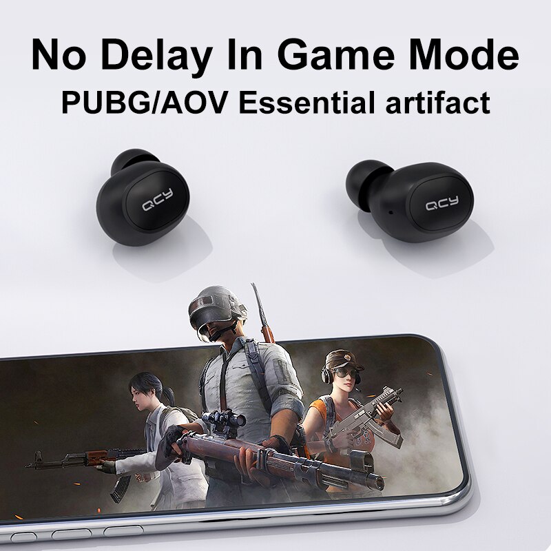QCY T4 bluetooth wirless auriculares Bluetooth 5,0 auriculares inalámbricos