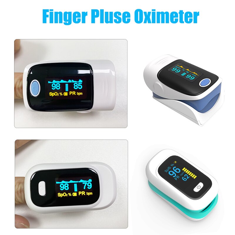 Oxymètre de pouls Portable SpO2, appareil OLED, moniteur de fréquence cardiaque, Saturation de l'oxygène dans le sang, moniteur de santé pour le ménage