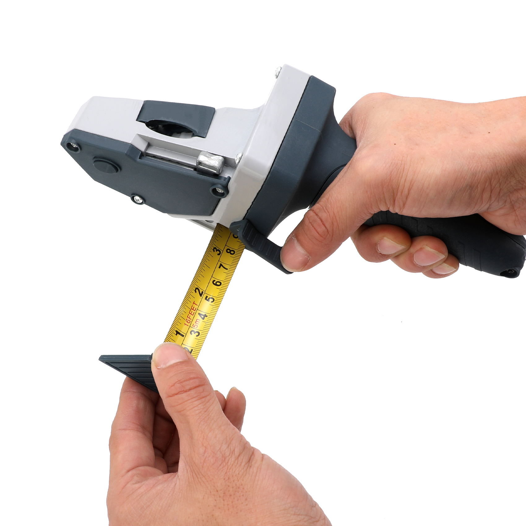 Herramienta de corte de placas de yeso, cortador de placas de yeso con kit de herramientas para cinta métrica, incluye cortador, lápiz y 5 cuchillas