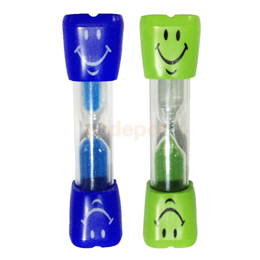 2Pcs 3 Min Zandloper Zand Timer Voor Keuken School Uur Zandloper