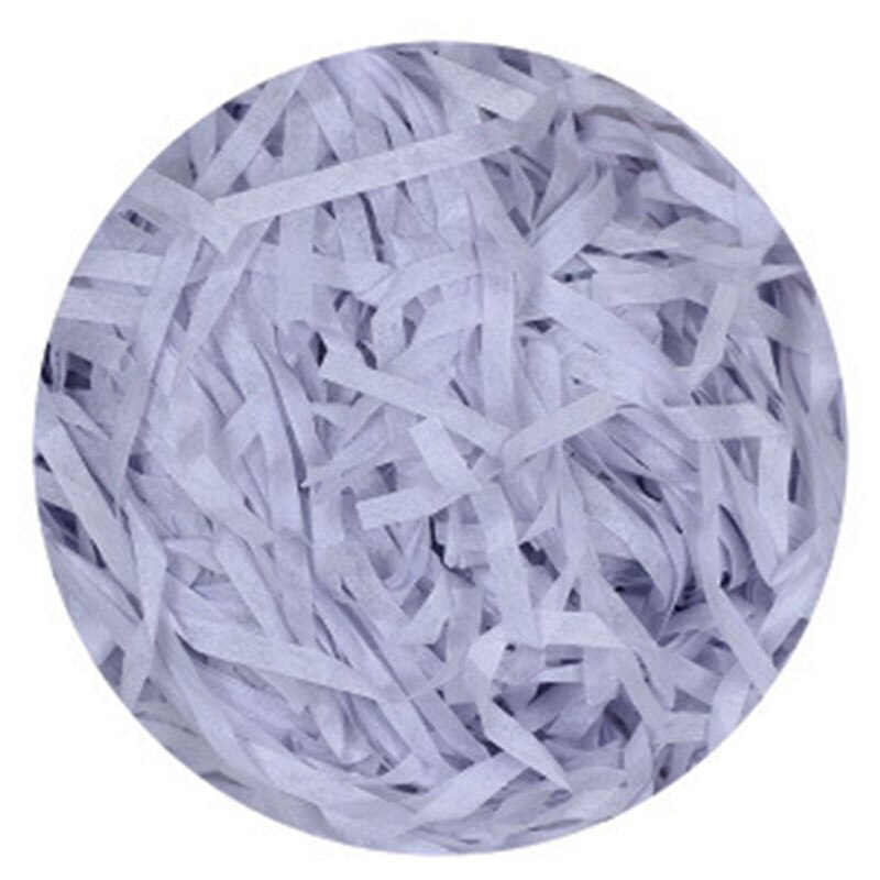 Kleurrijke Bruiloft Shred Papier Boxes Filler Papiersnippers Golfsnit Papier Bonbondoos Filler Valentine Confetti Shred Papier: Paars
