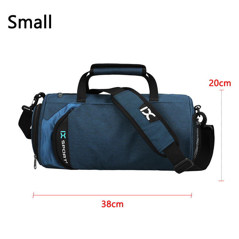 IX-bolsa de gimnasio grande para hombre, bolsas de Fitness, entrenamiento seco y húmedo, Yoga, zapatos, bolsos de hombro de viaje, bolsa de natación multifunción para entrenamiento: Verde claro