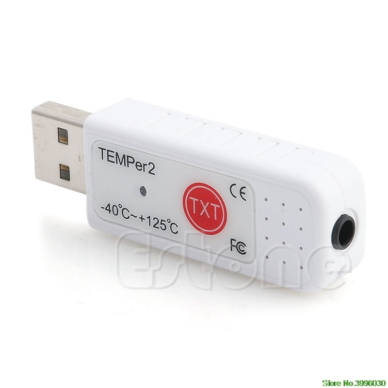 PC TEMPER2 Sensor USB Thermometer Hygrometer Temperature Data Logger Recorder