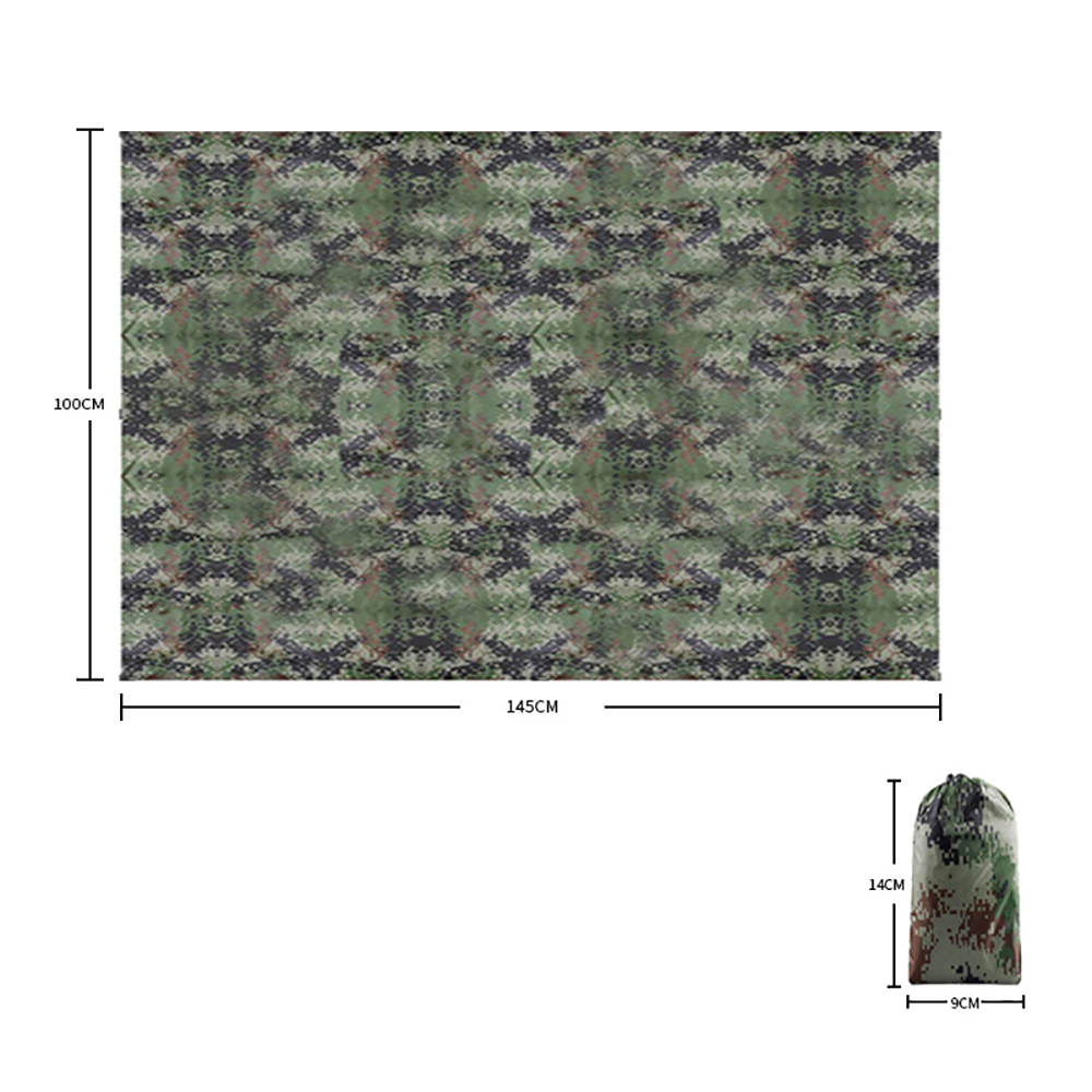 Multifunctionele Luifel Waterdicht Tarp Vochtbestendige Pad Schaduw Tent Tuin Zonnescherm Outdoor Camping Hangmat Regen Zon Onderdak