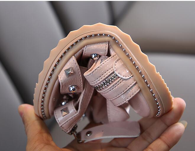 Klinknagels kinderen gladiator sandalen meisjes zomerschoenen pu leren hoge sandalen voor meisjes maat 26-36