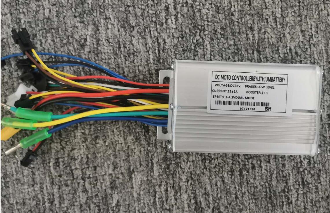 Elektrische Fiets 36V 250W/ 350W/ 500W Ebike Borstelloze Versnelling Modus Controller En Twist Throttle tonen Batterij Niveau