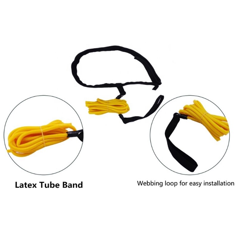 4M Swimming Resistance Strength Elastic Rope Swimming Training Belt Suit Swimming Equipment