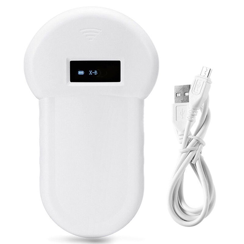 Freies FDX-B Ebene Haustier Ich Würde Leser Chip Transponder USB RFID Handheld Microchip Scanner Fur Hund Katzen Pferd