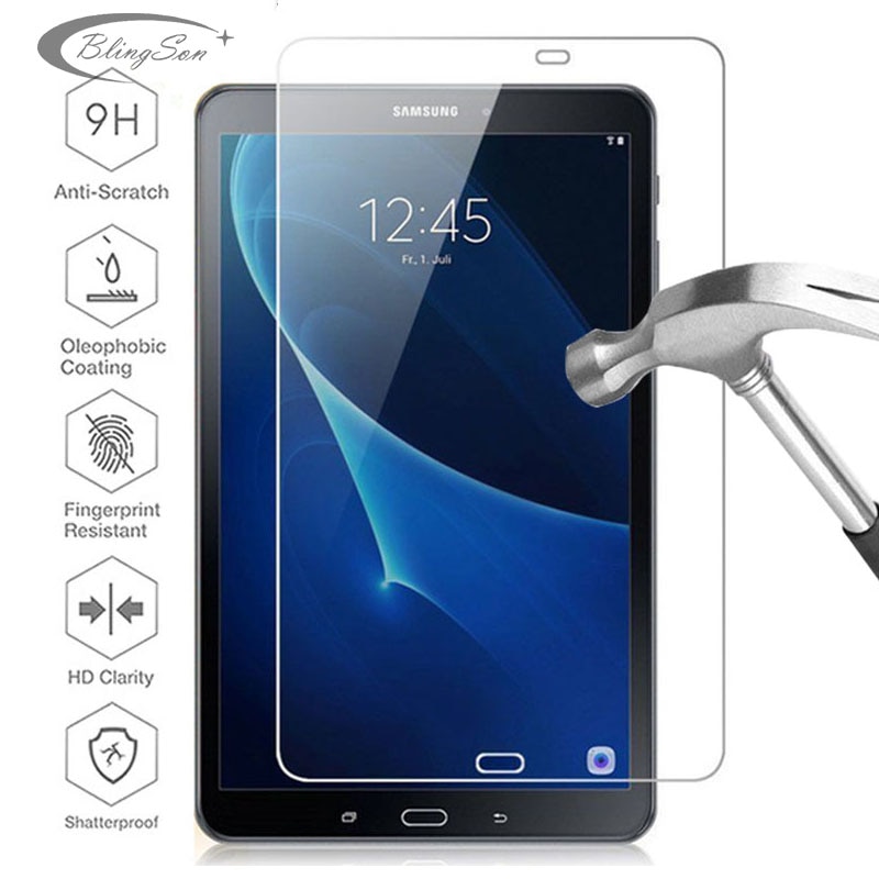 9H Tempered Glass For Samsung Galaxy Tab A A6 10.1 T585 T580 Screen Protector For SM-T580 SM-T585 Tablet Protective Film