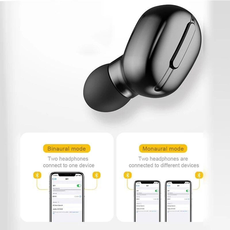 Auriculares TWS inalámbricos por Bluetooth, para Samsung Galaxy A21, A21s, A71, A51, A31, con estuche cargador de micrófono