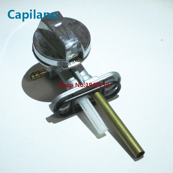 Llave de purga de tanque de combustible para motocicleta YBR125 XTZ125 llave de purga de interruptor, interruptor de grifo de aceite para Yamaha 125cc YBR XTZ 125, piezas de motor
