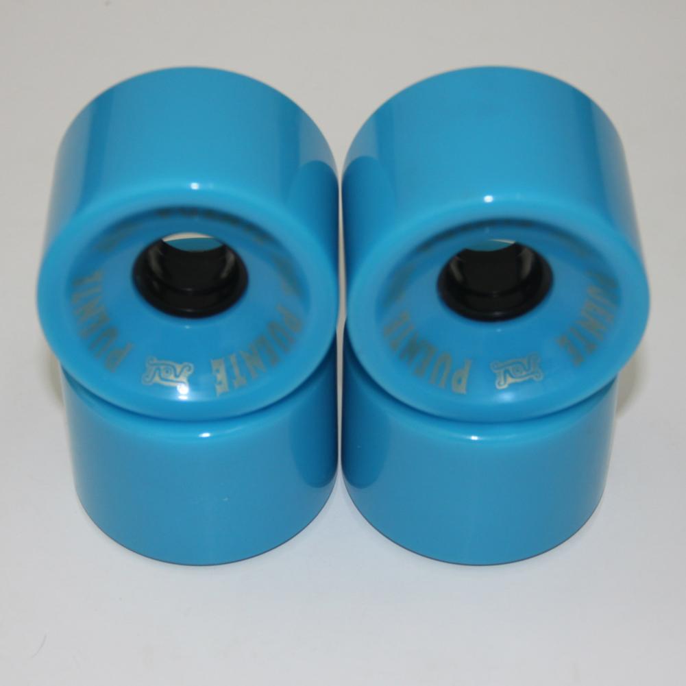 Roues de patins pratiques, stables, robustes, couleur vive, bonne résistance, 1 pièce/4 pièces