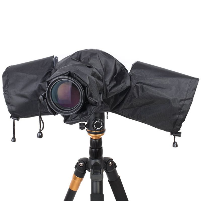 DOITOP Portable Rainproof Protector DSLR Telephoto Lens Camera Rain Cover Dustproof Camera Raincoat for Canon Nikon Pendax Sony