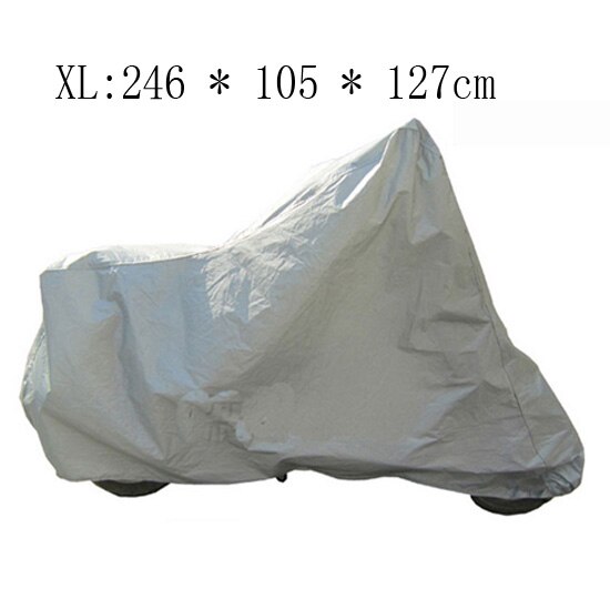 Motorcycle Bike Moped Scooter Cover Sunscreen Heat Protection Dustproof Anti-UV Scratch-Resistant Prevention Covering