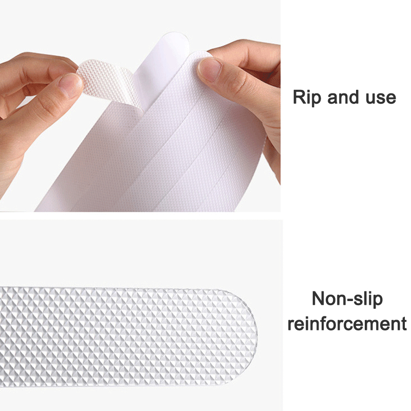 Non-slip Waterproof Bathroom Anti Slip Bath Grip Stickers Shower Strips Pad Flooring Safety Tape Mat for Bathroom FAS6