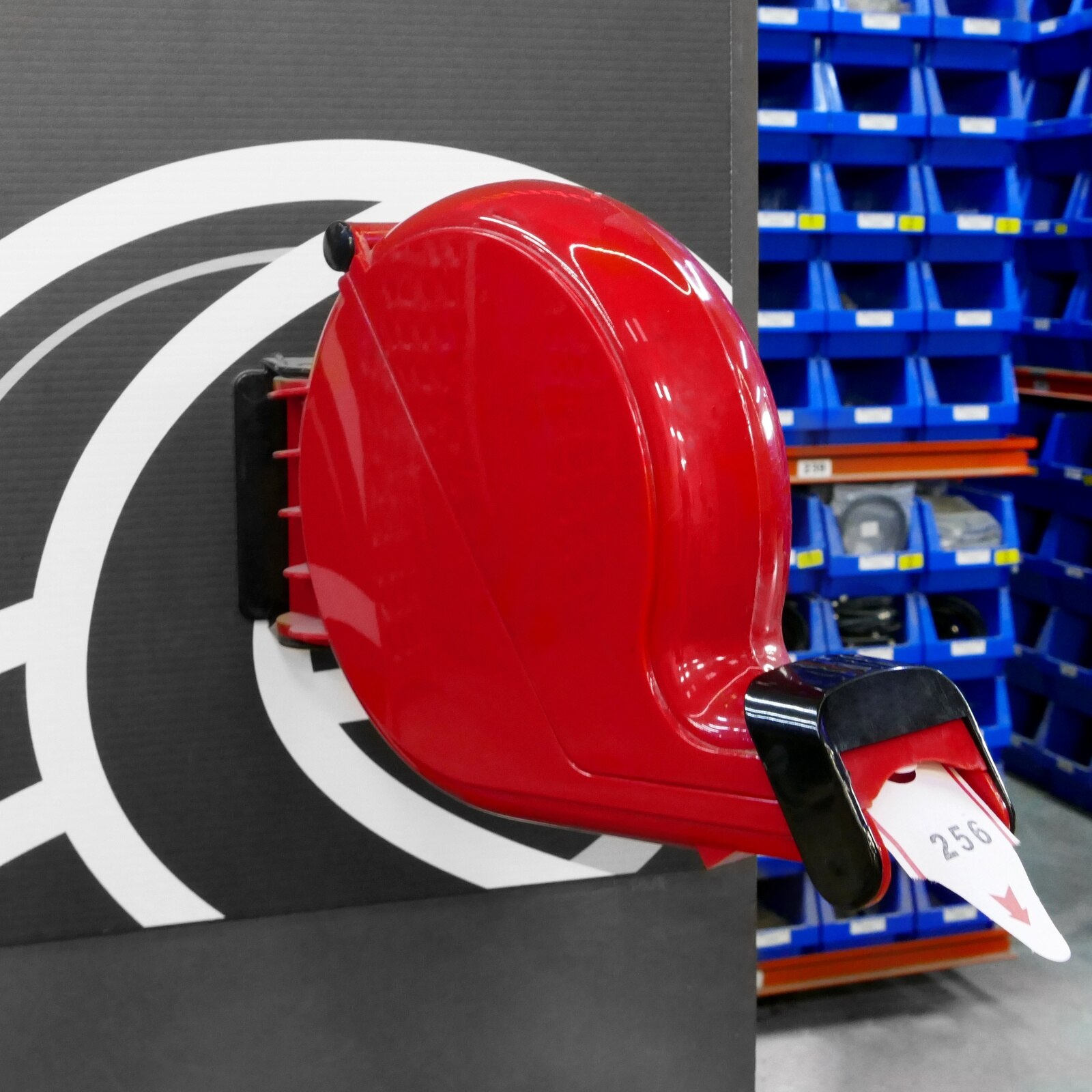 PrimeMatik-ticket dispenser your turn red color