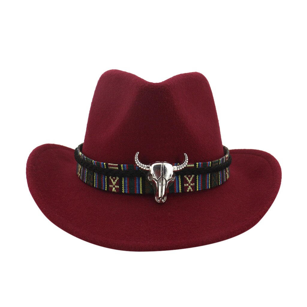 Winter Men & Women's Woven Cowboy Hat Classic Cattleman Outdoor Hat