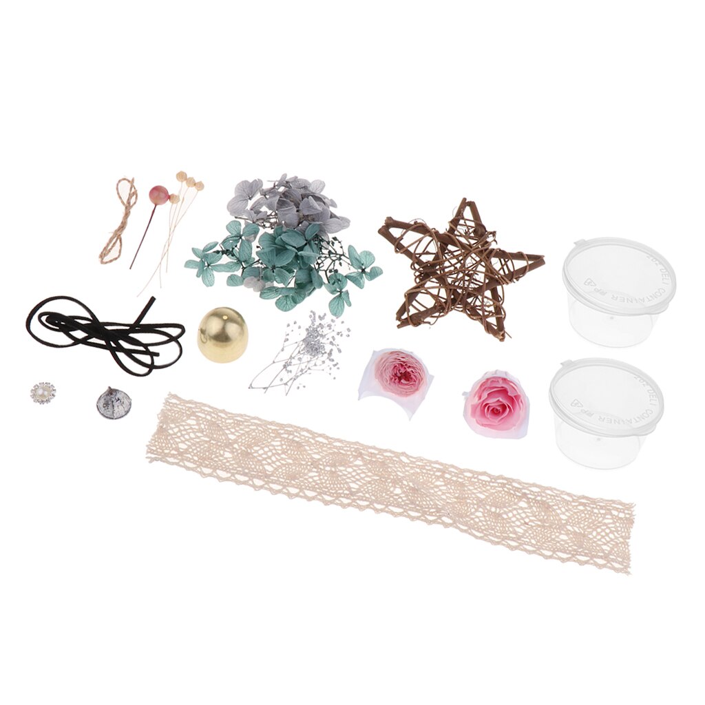 DIY Eternal Rose Flowers Making Kits: Deep Pink