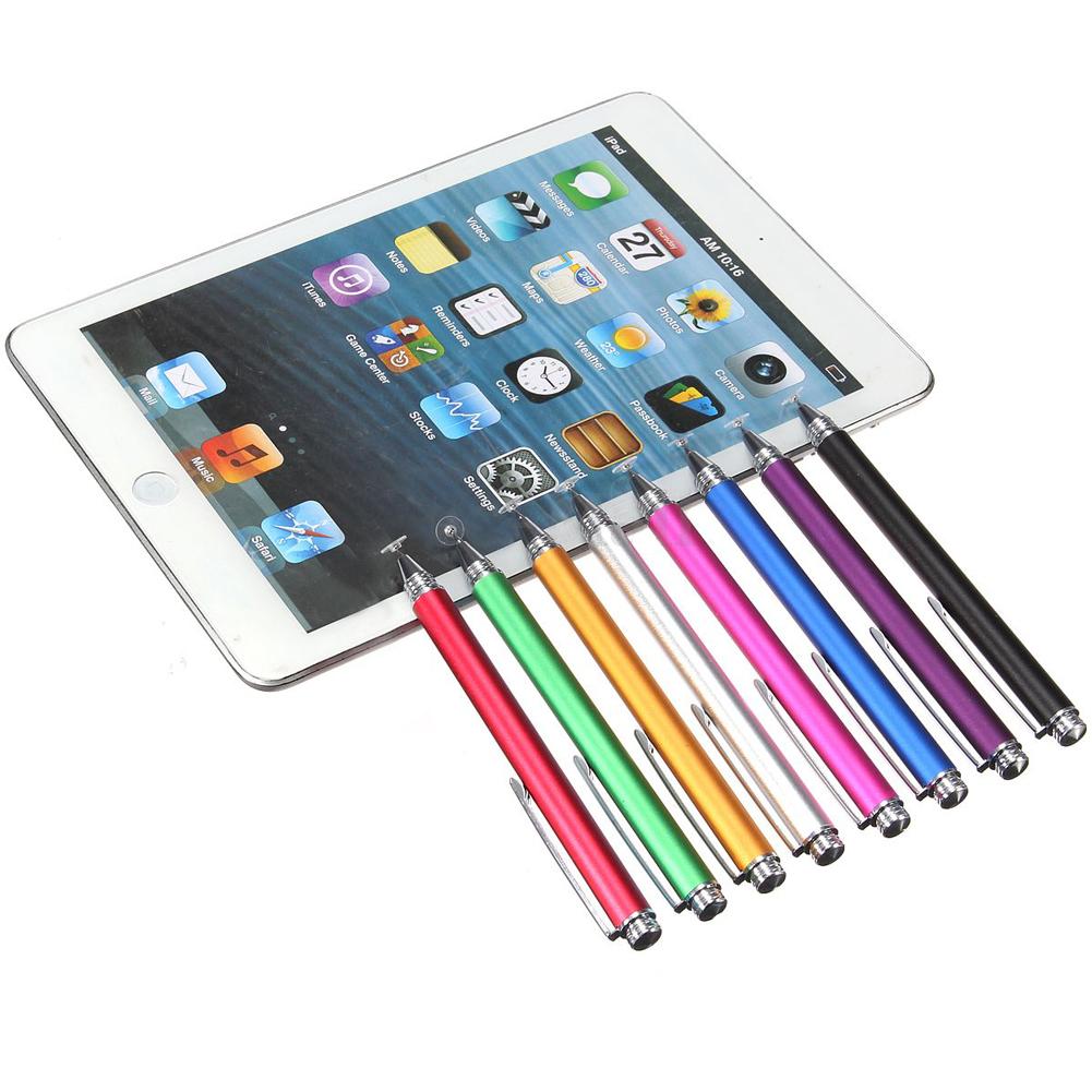 Tablet stylus penna fin spets rund tunn spets kapacitiv stylus penna surfplatta pekskärm pennor för iphone ipad samsung