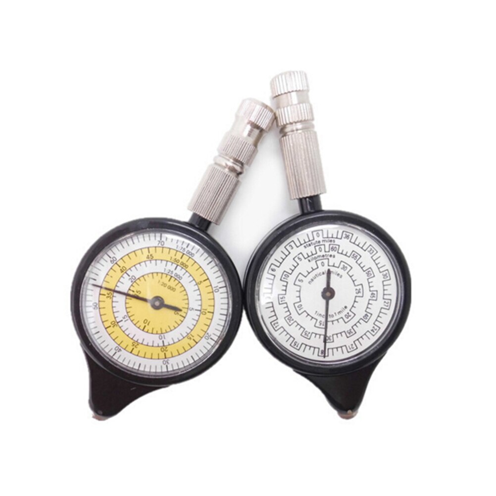 Top Kilometerteller Multifunctionele Kompas Curvometer Met Afstandsmeter Kaart Kilometerteller