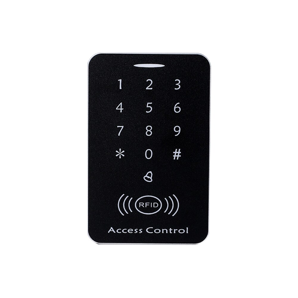Good 125KHz RFID Access Control System Security ID Card Password Door Lock 10 Keyfobs: Army Green