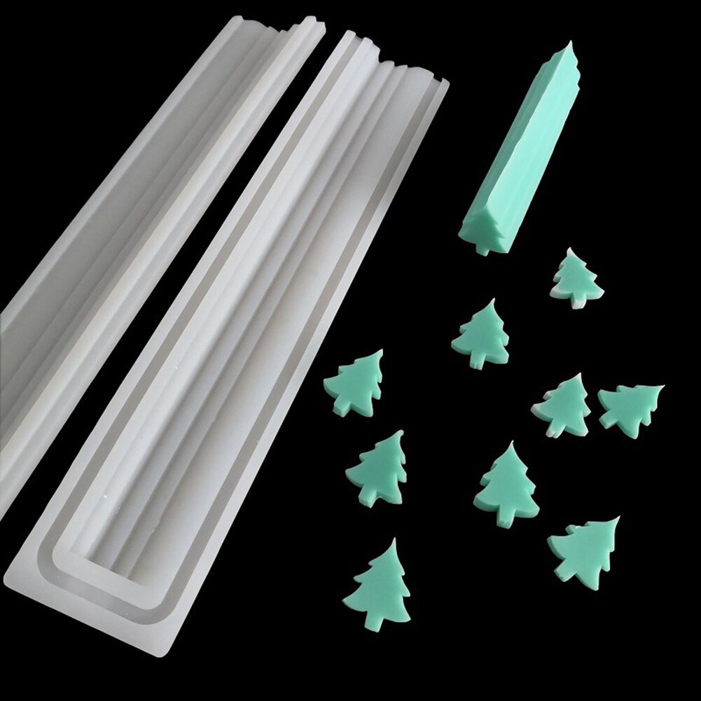 Random Color DIY Handmade Silicone Soap Molds Various Shapes Tube Shape Heat-resistant Baking Mold Kitchen Home Soap Making