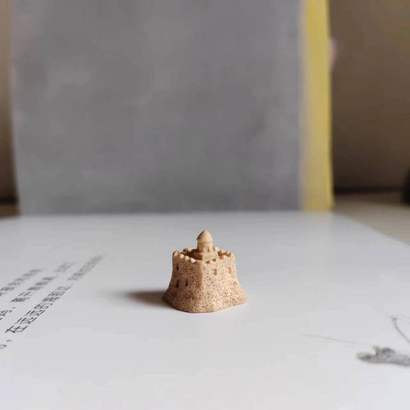 10 Uds./casa de hadas/castillo/cabaña en miniatura/gastado/lindo/jardín de hadas/gnomo/decoración de terrario musgo/bonsái/suministros de bricolaje