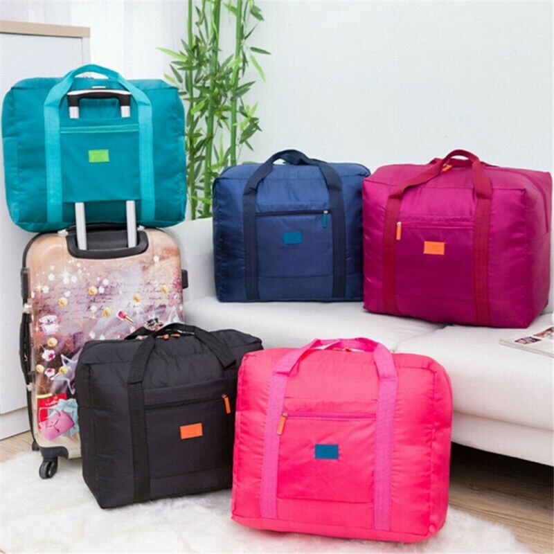 Women Travel Bag Foldable Unisex Sport Handbags Flight Bag Waterproof Bags For Women's Large Capacity Travel Bags